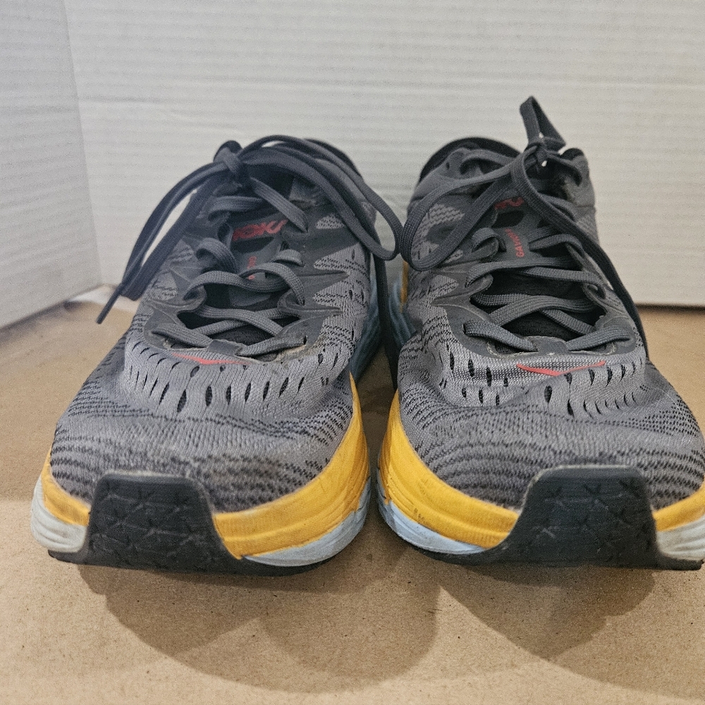 HOKA ONE ONE GAVIOTA 4  MEN'S RUNNING SHOES  CASTLEROCK/ANTHRACITE US 9.5 (Bin10 - Picture 13 of 15